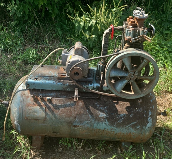 Quincy Horizontal Belt-Drive Air Compressor