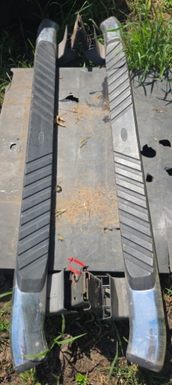 Pair Of Chrome Ford Running Boards