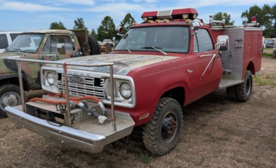 1977 Dodge W40 Fire Truck