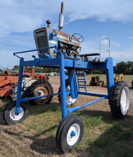 Ford Tractor with Larson Stilts Conversion