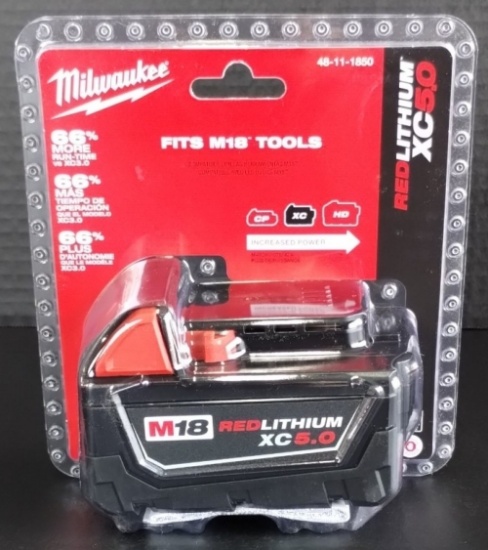 Milwaukee M18 REDLITHIUM XC5.0 Extended Capacity Battery