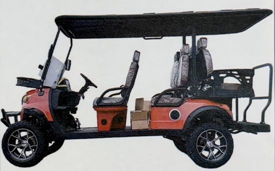 2026 FUTURE 60V 6 Seater Off Road Golf Cart
