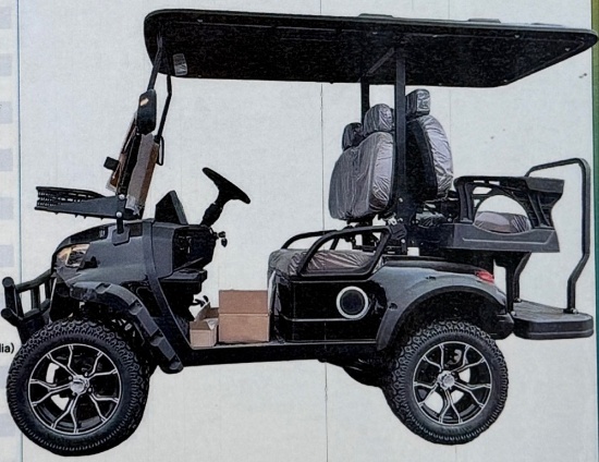 2026 FUTURE 60V 4 Seat Off Road Golf Cart