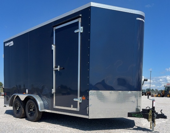 BRAND NEW 2027 Southland 16' Royal Cargo V-Nose Enclosed Trailer