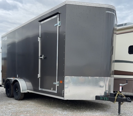 BRAND NEW 2027 Southland 18' Royal Cargo V-Nose Enclosed Trailer