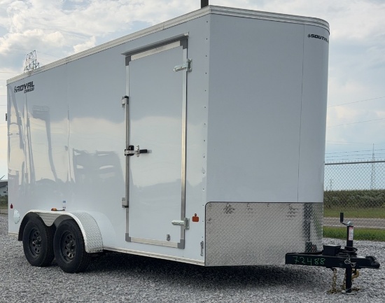 BRAND NEW 2027 Southland 16' Royal Cargo V-Nose Enclosed Trailer