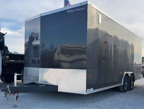 2026 Haul About 21' V-Nose Enclosed Trailer