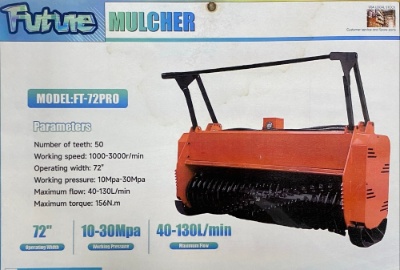 2026 FUTURE 72" Hydraulic Mulcher