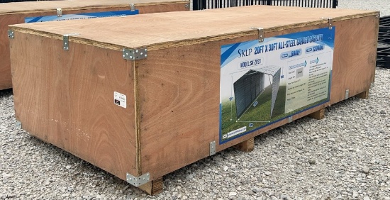SKLP 20' x 30' All-Steel Garage Carport