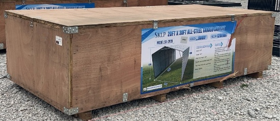 SKLP 20' x 30' All-Steel Garage Carport