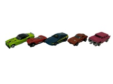 (5) Vintage Slot Cars including G-Plus and more