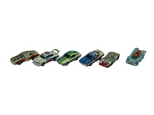 (6) Vintage Slot Cars including A/FX, Tyco, and more