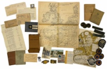 WW II US Bring Back Manuals, Letters, Patches and Certificates