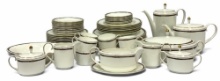(68) Ralph Lauren Equestrian Wedgwood Bone China Dinnerware Set