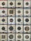 Lot of 20 Luxembourg 2 1/2-5-10-25-50 Cent Coins