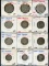 Lot of 12 France Silver 1 & 2 Francs, 50 Centimes