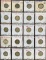 Lot of 20 Phillipines Silver 20 Centavos, ASW 1.93