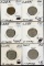 Lot of 6 Czechoslavakia Haleru & Korun Coins