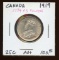 1919 Canadian .925 Silver Quarter AU+ condition