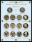 Susan B. Anthony 14 Coin Set, 5 Proofs, 9 Business