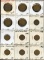 Lot of 12 Newfoundland Canada Large & Small Cents