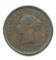 1843 New Brunswick Bronze 1 Penny Token