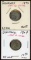 Lot of 2 Denmark 60% Silver 25 Ore Coins 1894-1904