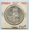 1958 Canada 80% Silver Dollar, MS60 ASW .600