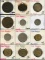 Lot of 12 Brazil Reis Coins 20-1000 1820-1936