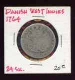 West Indies Danish 1764 24 Skilling