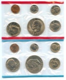 1977-D&P US Mint Uncirculated 12 Coin Set