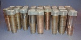 Lot of 1,520 Wheat Cents, 1956, 1957, 1958.