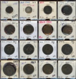 Lot of 16 Italy Soldo 5-10- Centesimi Coins