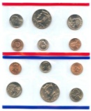 1996-D&P US Mint Uncirculated 10 Coin Set