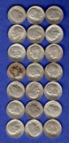 $2.10 Face Value 90% Silver 1964 Roosevelt Dimes