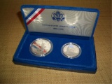 1986 US Mint Liberty Proof Coin Set with box