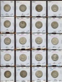 Lot of 20 Canada 80% Silver Quarters, 1963-1968
