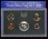 1970 US Proof 5 Coin Set, half is 40% silver