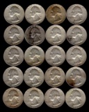 $5 Face 90% Silver 1964-D Washington Quarters