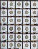 Lot of 30 Canada Silver Dimes, 1957-1962, all 80%