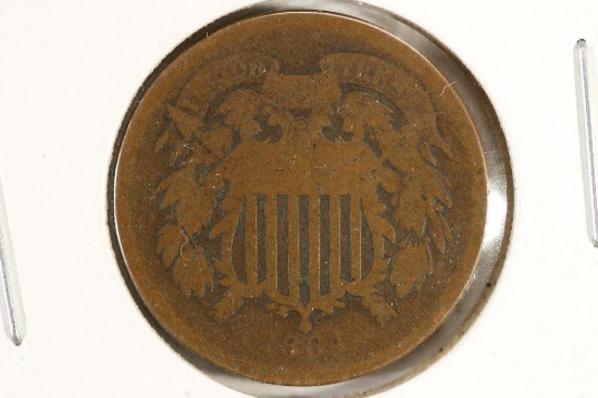 1864 US TWO CENT PIECE