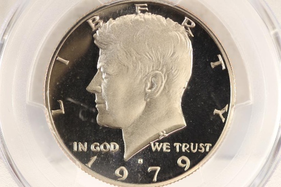 1979-S TYPE I KENNEDY HALF DOLLAR PCGS PR70 DCAM