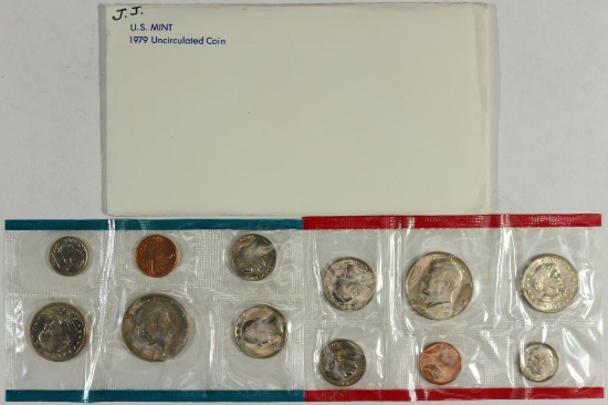 1979 US MINT SET (UNC) P/D (WITH ENVELOPE)