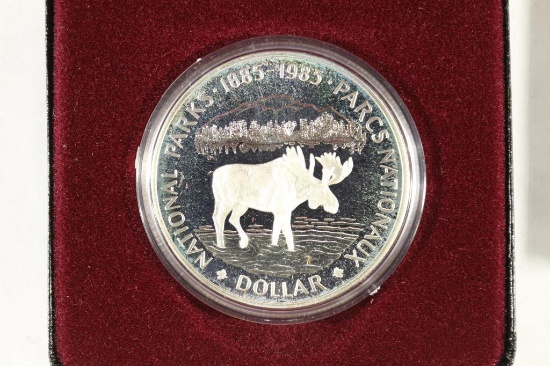 1985 CANADA N.P. SILVER DOLLAR PROOF