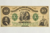 $10 CITIZENS BANK OF LOUISIANA AT SHREVEPORT