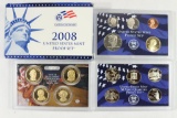 2008 US PROOF SET (WITH BOX) 14 PIECES