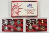 2002 US SILVER PROOF SET (WITH BOX)