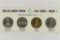 4 $1 GAMING TOKENS 1966 SERIES GROUP 8 (PF LIKE)
