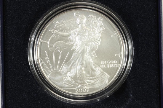 2007-W AMERICAN SILVER EAGLE UNC