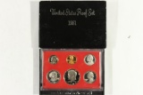 1981 US PROOF SET (WITH BOX)